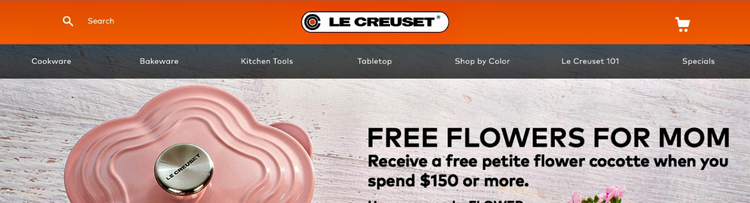 Le Creuset Named Internet Retailer Web Redesign of the Year Finalist
